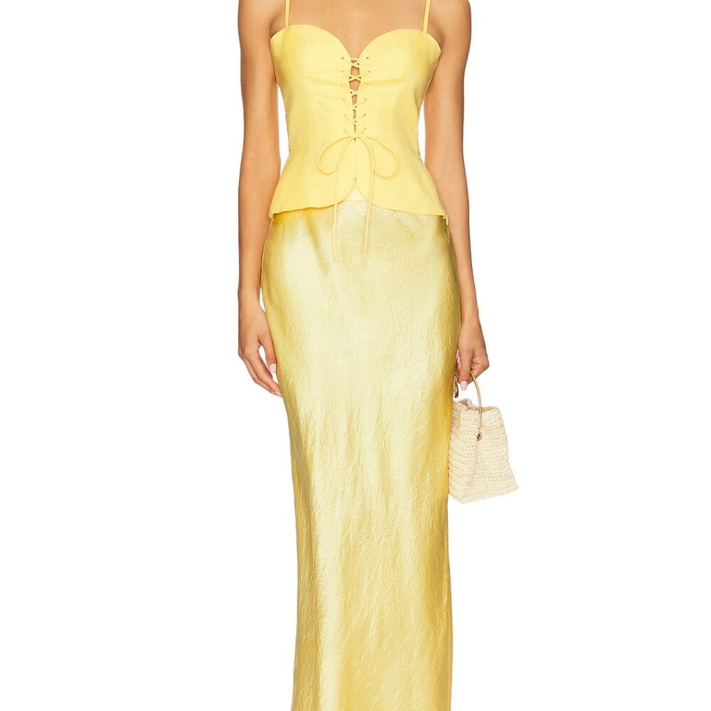 Usisi Sister Josie Linen Top + Tina Skirt